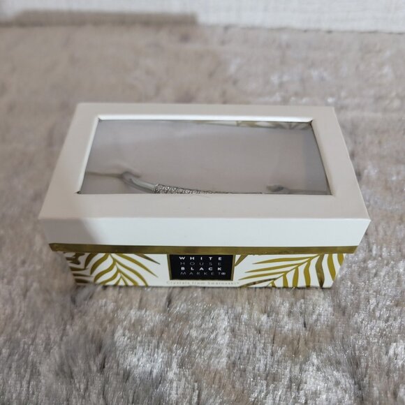 White House Black Market Swarovski Crystal Slider Bracelet "You Are Beautiful" - Picture 2 of 6
